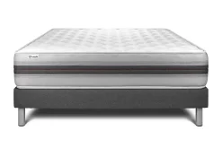 Vitalit Ensemble Mousse polyuréthane à mémoire de forme de confort Equilibré avec sommier kit* Ensemble Sommier Et Matelas