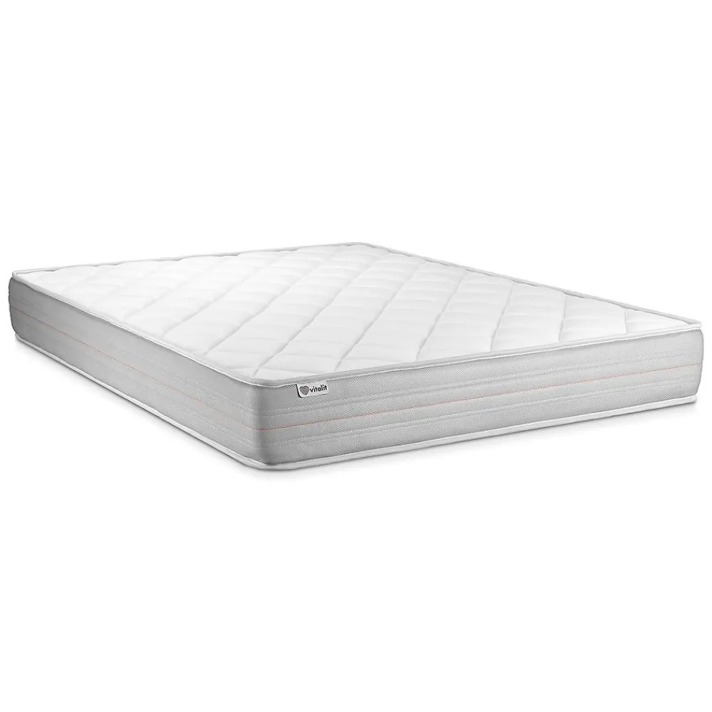 Ensemble Mousse polyuréthane à mémoire de forme de confort Ferme avec sommier kit>Vitalit Discount