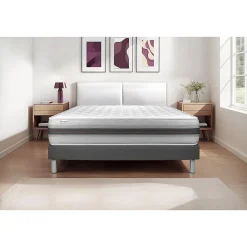 Vitalit Ensemble Mousse polyuréthane à mémoire de forme de confort Equilibré avec sommier kit* Ensemble Sommier Et Matelas
