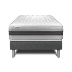 Vitalit Ensemble Mousse polyuréthane à mémoire de forme de confort Equilibré avec sommier kit* Ensemble Sommier Et Matelas