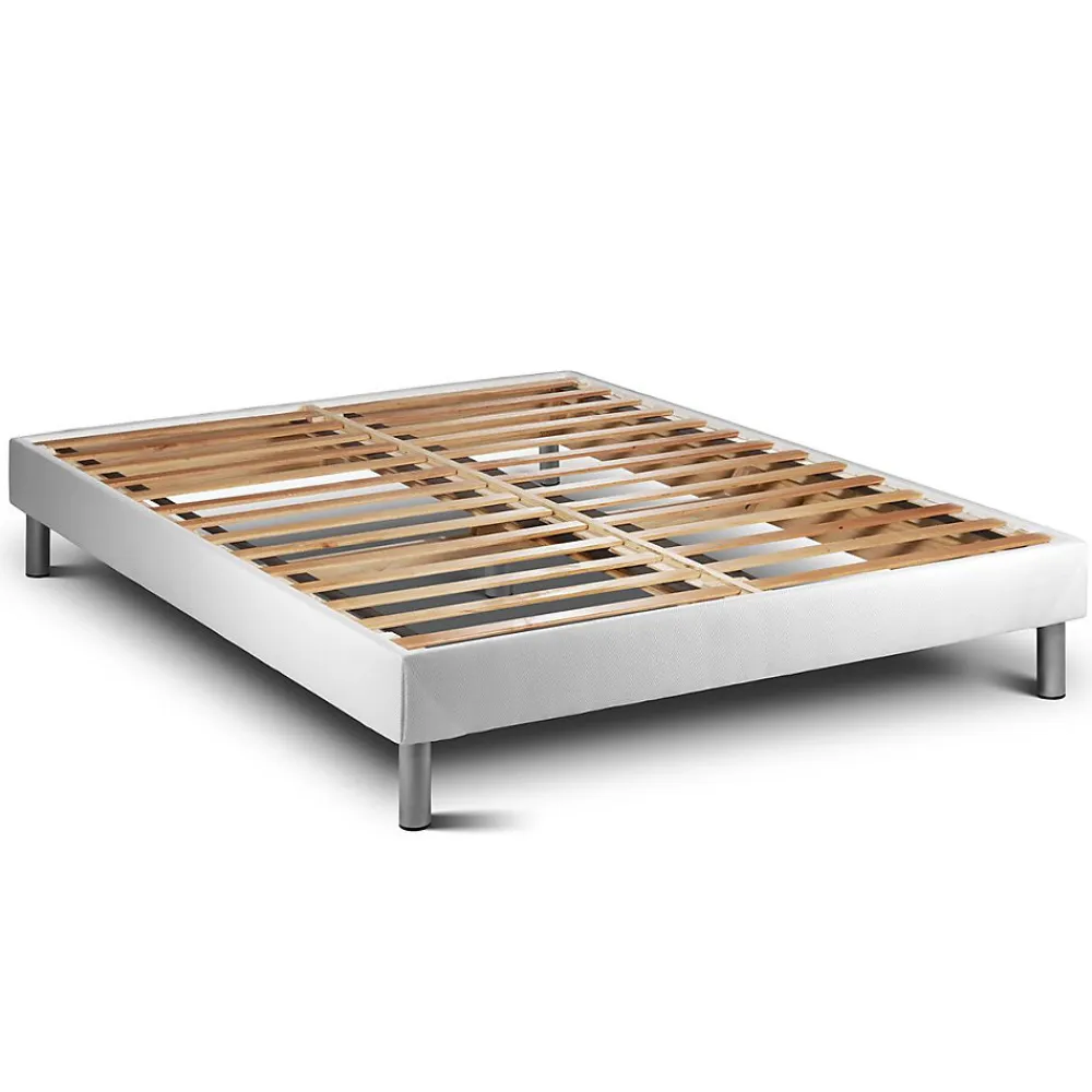 Ensemble Mousse polyuréthane à mémoire de forme de confort Ferme avec sommier kit>Vitalit Hot