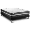 Vitalit Ensemble Mousse polyuréthane à mémoire de forme de confort Ferme avec sommier kit* Ensemble Sommier Et Matelas