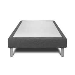 Ensemble Mousse polyuréthane à mémoire de forme de confort Ferme avec sommier tapissier><noscript><img width=