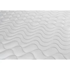 Ensemble Mousse polyuréthane à mémoire de forme de confort Ferme avec sommier tapissier><noscript><img width=