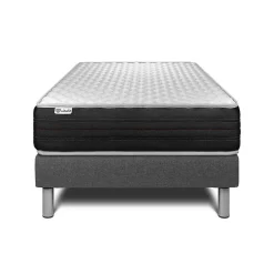 Vitalit Ensemble Mousse polyuréthane à mémoire de forme de confort Ferme avec sommier tapissier* Ensemble Sommier Et Matelas
