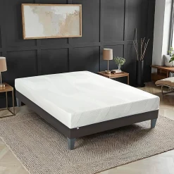 Bellecour Ensemble Paris 140x190 cm Matelas Mousse + Sommier Bois* Ensemble Sommier Et Matelas