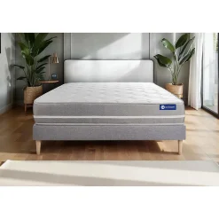 Ensemble Ressorts ensachés de confort Equilibré avec sommier kit>Actisom Online