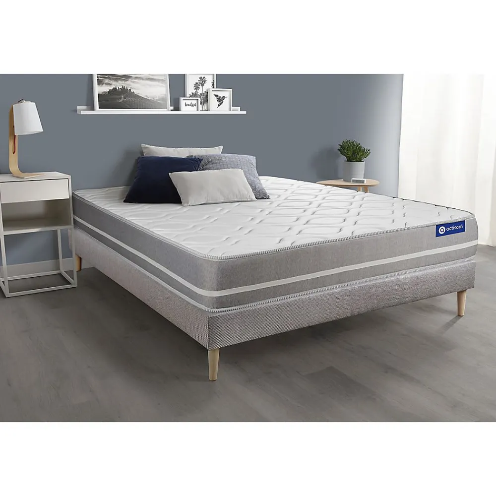 Ensemble Ressorts ensachés de confort Equilibré avec sommier kit>Actisom Online