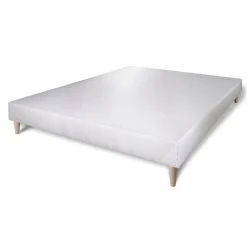 Ensemble Ressorts ensachés et mémoire de forme de confort Ferme avec sommier tapissier><noscript><img width=