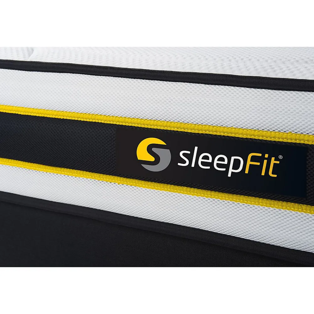 Ensemble Ressorts ensachés et mémoire de forme de confort Ferme avec sommier tapissier>Sleepfit Hot