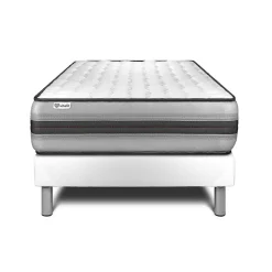 Vitalit Ensemble Ressorts ensachés et mémoire de forme de confort Equilibré avec sommier kit* Ensemble Sommier Et Matelas