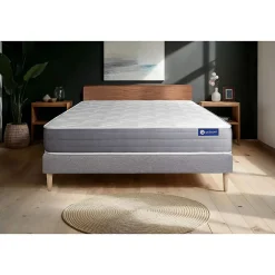 Ensemble Ressorts ensachés et mémoire de forme de confort Mi-ferme avec sommier kit>Actisom Outlet