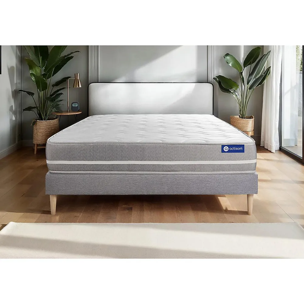 Ensemble Ressorts ensachés de confort Equilibré avec sommier kit>Actisom Online