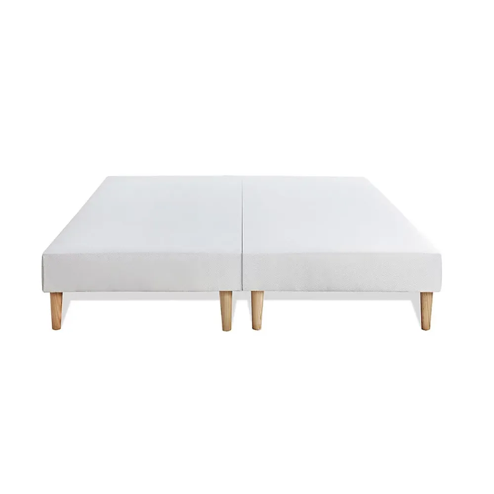 Marmottes & Co Ensemble Ressorts ensachés et mémoire de forme de confort Equilibré avec sommier tapissier* Ensemble Sommier Et Matelas