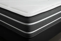 Prestige Literie Ensemble Ressorts ensachés et mémoire de forme de confort Ferme avec sommier kit* Ensemble Sommier Et Matelas