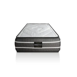 Prestige Literie Ensemble Ressorts ensachés et mémoire de forme de confort Ferme avec sommier kit* Ensemble Sommier Et Matelas