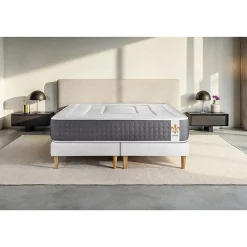 Ensemble Ressorts ensachés et mémoire de forme de confort Ferme avec sommier tapissier>Litier Deluxe Online