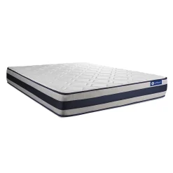 Actisom Ensemble Ressorts ensachés et mémoire de forme de confort Ferme avec sommier kit* Ensemble Sommier Et Matelas