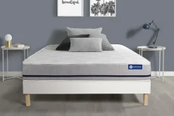 Actisom Ensemble Ressorts ensachés de confort Mi-ferme avec sommier kit* Ensemble Sommier Et Matelas