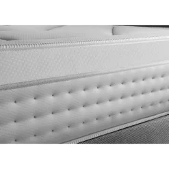 Litier Deluxe Ensemble Ressorts ensachés et mémoire de forme de confort Equilibré avec sommier tapissier* Ensemble Sommier Et Matelas