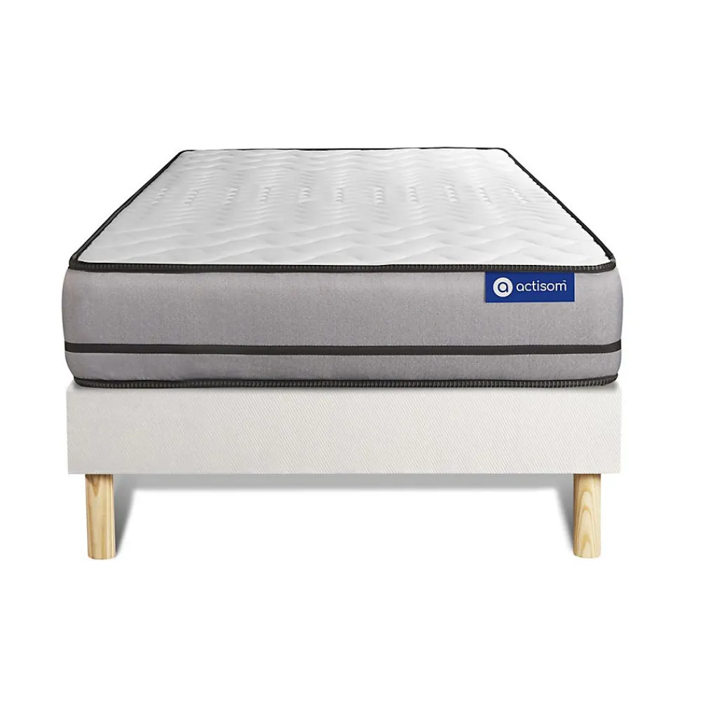 Ensemble Ressorts ensachés de confort Très ferme avec sommier kit>Actisom Outlet