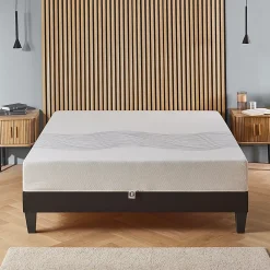 Olympe Literie Ensemble Sensitive 180x200 cm Matelas Mousse + Sommier Bois* Ensemble Sommier Et Matelas
