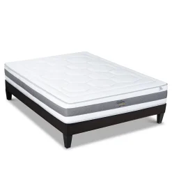 Hypsom Ensemble Sublime 160x200 cm Matelas Mousse + Sommier Bois* Ensemble Sommier Et Matelas