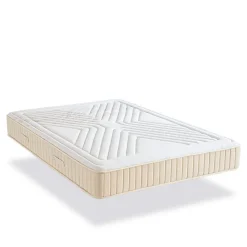 Ensemble Symphonie 2.0 140x190 cm Matelas Mousse + Sommier Bois><noscript><img width=