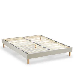 Ensemble Symphonie 2.0 140x190 cm Matelas Mousse + Sommier Bois><noscript><img width=