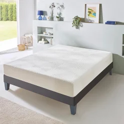 Bellecour Ensemble Vosges 160x200 cm Matelas Mousse Haute Densité + Sommier Bois* Ensemble Sommier Et Matelas