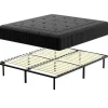 Ensemble 140x190 cm Matelas à ressorts +Sommier à Lattes sur Pieds, Epaisseur du Matelas 30cm>Teeno Hot