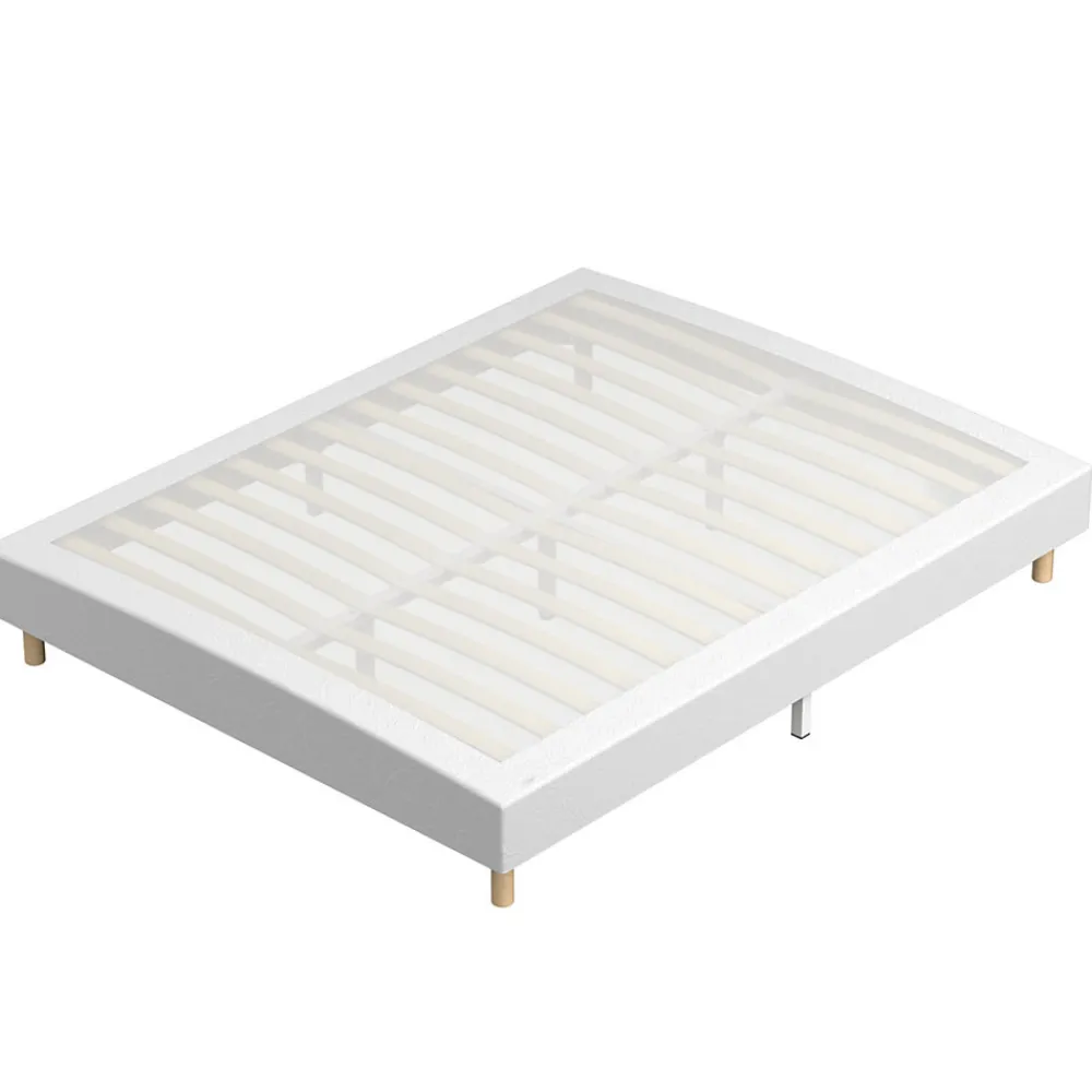 Ensemble 140x190cm Matelas à ressorts+ Lit Sommier Tapissier Déco, Epaisseur du Matelas 30cm>Teeno Sale
