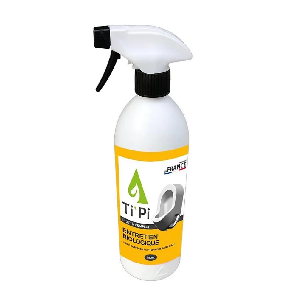 Entretien biologique pour urinoir sans eau 750ml - Produit 2 en 1 - Nettoyant et détartrant>Ti'Pi Outlet