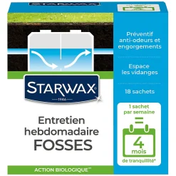 Entretien hebdomadaire fosses>Starwax Sale