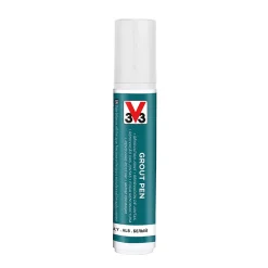 V33 Feutre rénovation joint de carrelage Grout pen blanc mat 15ml* Nettoyant Et Entretien Pour Sol