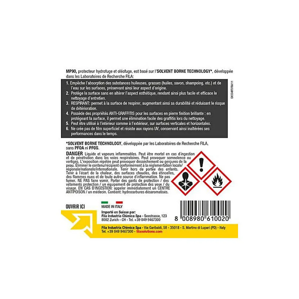 MP90 - Protecteur anti-taches surfaces polies - - 1 L>Fila Hot