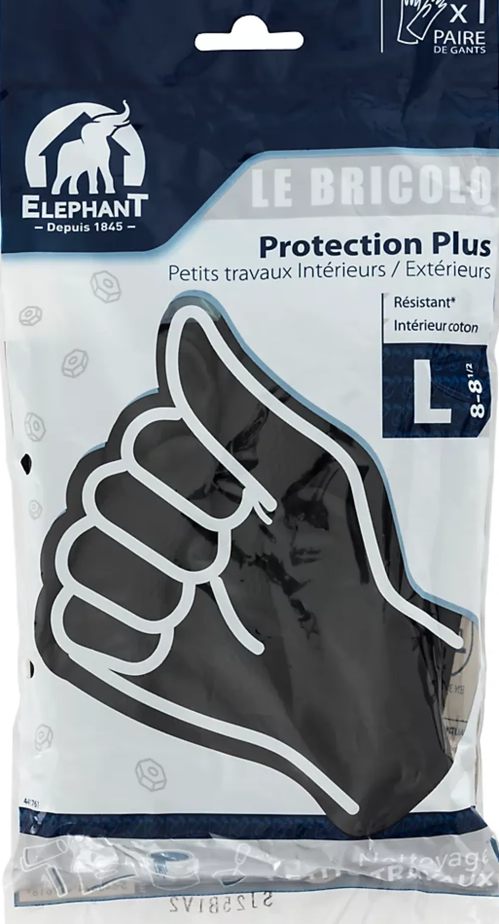 Elephant Gants de ménage Le Bricolo Taille 9* Gants De Ménage