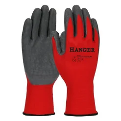Hanger Gants de travail H-Dex enduit latex T 8 en paire de 12 - - 300015* Gants De Ménage
