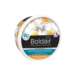 Boldair Gel destructeur d'odeurs fleur d'oranger 300g lot de 3* Désodorisant Et Parfum D'Ambiance