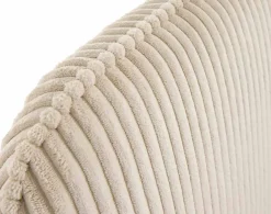Best Mobilier Goyave - lit coffre - 140x190 - en velours côtelé - sommier inclus -* Lit Coffre