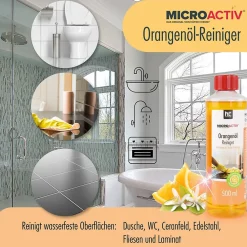 Höfer Chemie Microactiv Nettoyant Concentré À L'huile D'orange 4 x 500 Ml* Nettoyant Et Entretien Pour Sol
