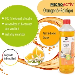 Höfer Chemie Microactiv Nettoyant Concentré À L'huile D'orange 1 x 1 L* Nettoyant Pour Cuisine