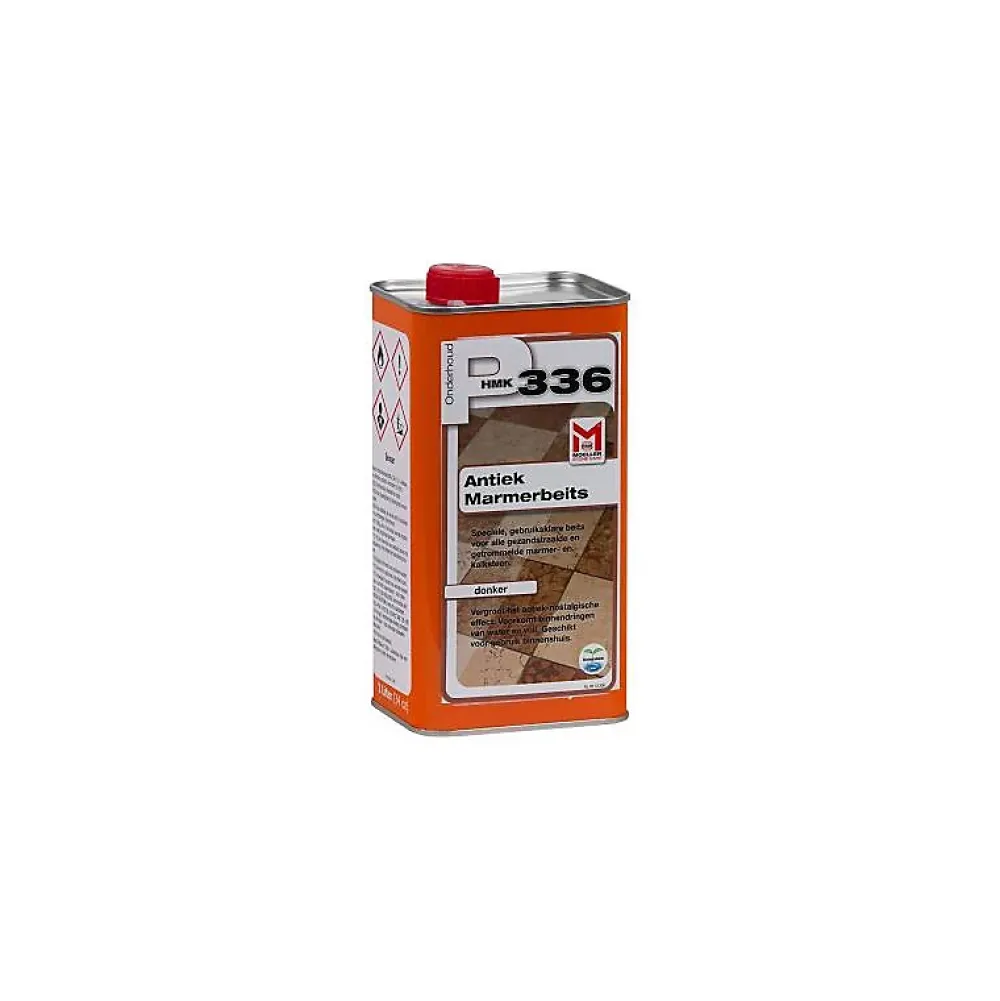 Moeller Stone Care HMK P336 - Traitement antique foncé pour marbre - Moeller - 1 L* Nettoyant Et Entretien Pour Sol