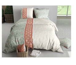 Housse couette + taie Arabesque>Eden New