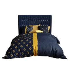 Housse couette + taie en coton Nills>Eden Outlet