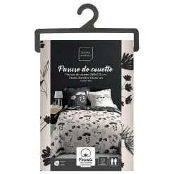 Housse de couette + 2 taies d'oreiller Iris - - Parure de couette 260 x 240><noscript><img width=