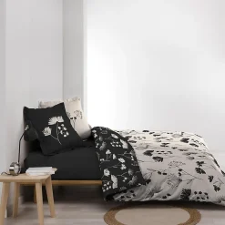 Housse de couette + 2 taies d'oreiller Iris - - Parure de couette 260 x 240><noscript><img width=