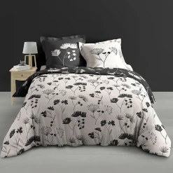Housse de couette + 2 taies d'oreiller Iris - - Parure de couette 260 x 240><noscript><img width=