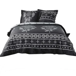 Housse de couette + 2 taies d'oreiller Sweet Dreams - - Parure de couette 240 x 220>Douceur D'Intérieur Clearance