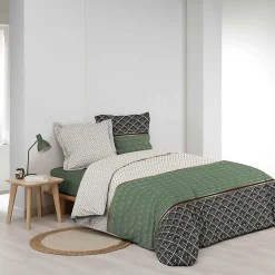 Housse de couette + 2 taies d'oreiller Belor - - Parure de couette 260 x 240><noscript><img width=